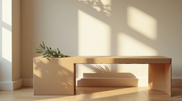 Meuble en carton : une solution écologique et design