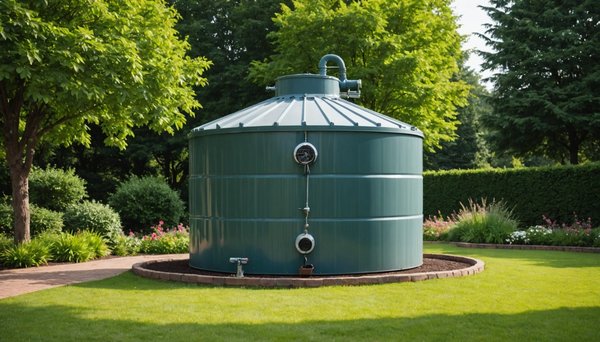 Optimisez votre jardin avec une cuve d'eau de pluie 2000 l !